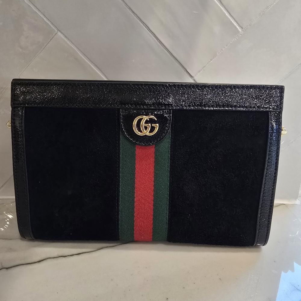 Gucci Ophidia Suede Bag